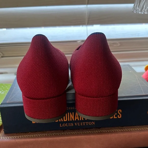 Rothy’s Burgundy Women's Flats-heels - Picture 3 of 6